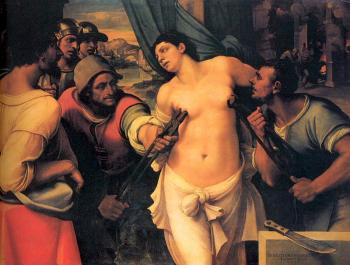 塞巴斯蒂亞諾 德爾 皮翁博 The Martyrdom of St. Agatha